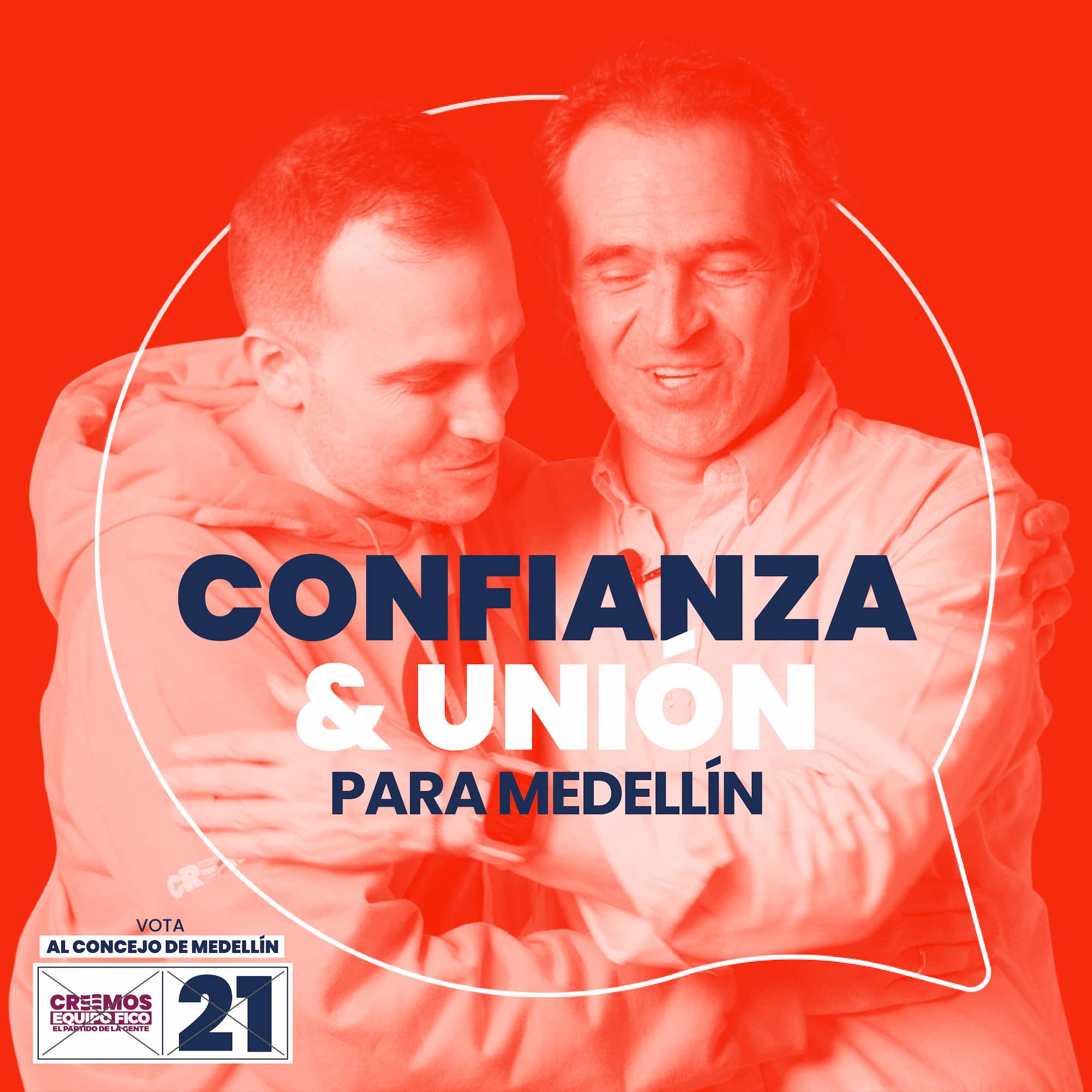 Alejo de Bedout cierra su campaña al Concejo de Medellín junto a Fico Gutiérrez